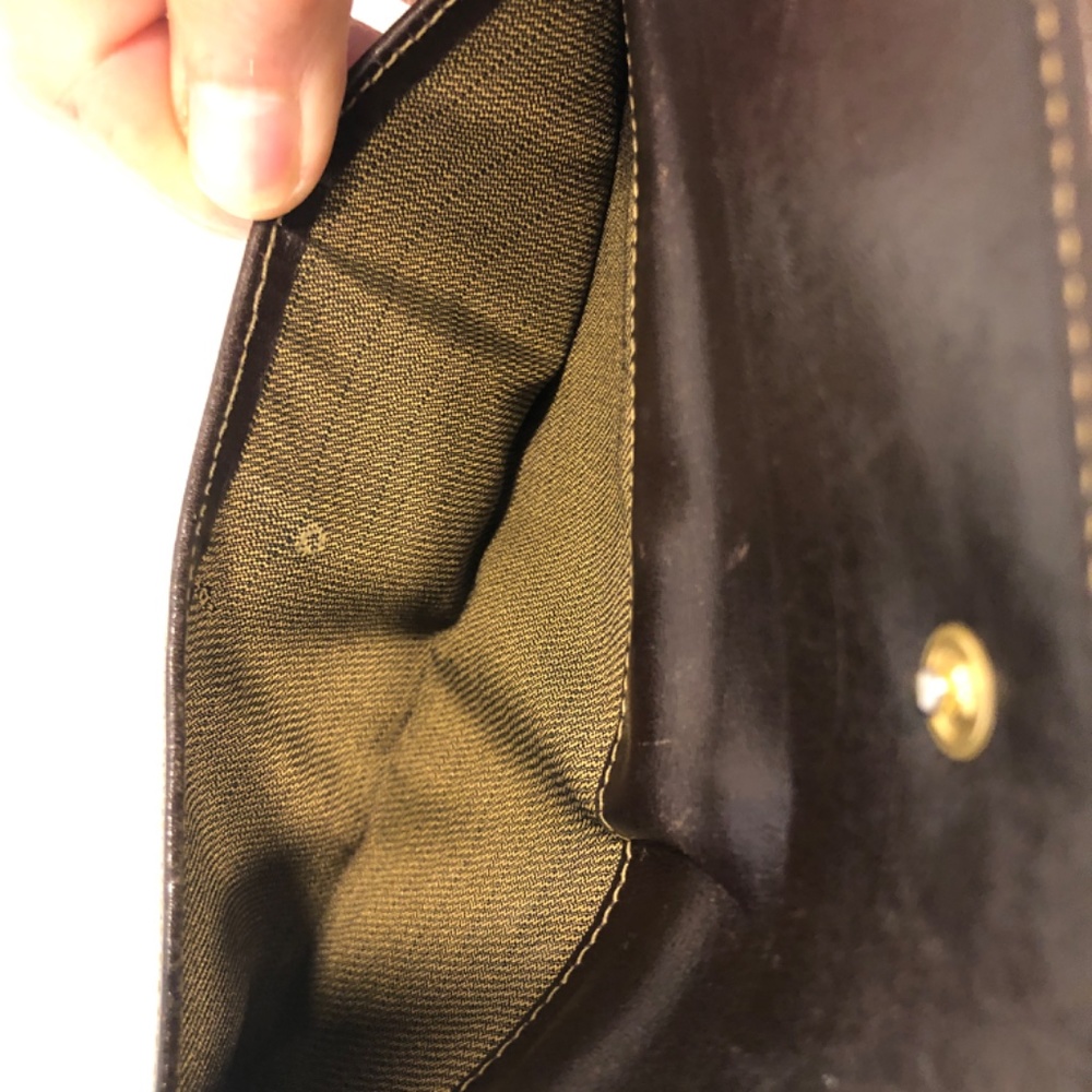 Vintage Fendi Brown and Black Wallet - Picture 8 of 8